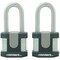 Brinks Keyed Alike Padlock, Laminated Steel, 50mm, High Security 2PK 672-52201 - alternate 2